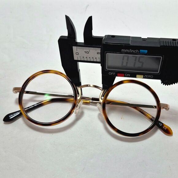 Vintage Style Round Tortoiseshell & Gold Eyeglasses Frames – EyeBuyDirect Roarin main image 11